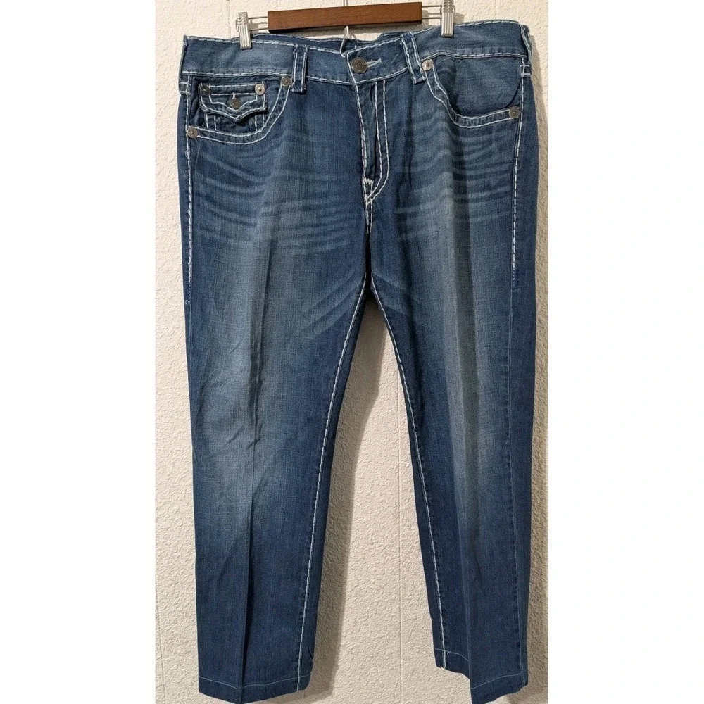 True Religion Disco Julie Big T Jeans Size 40,Two back ,‎ Geno Relaxed